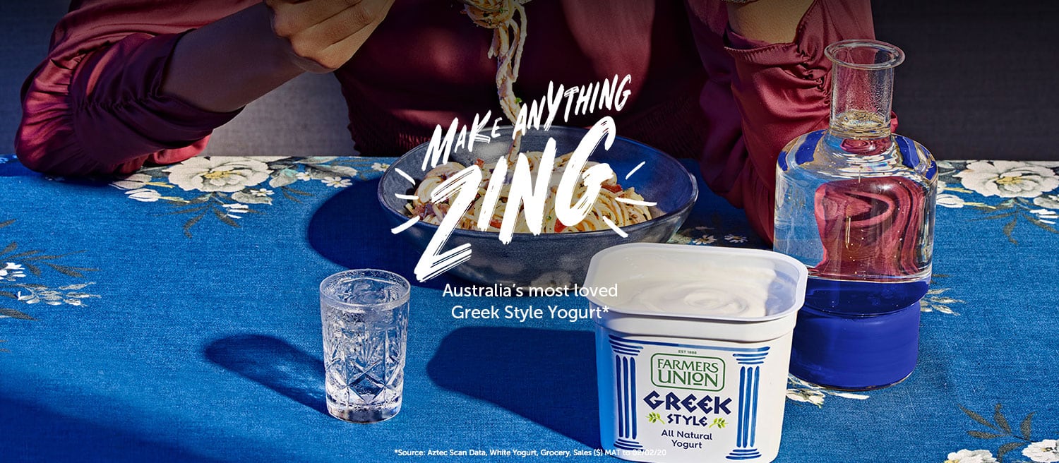 Farmers Union Greek Style Natural Yogurt Home