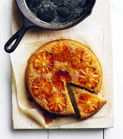 orange-chia-seed-upside-down-skillet-cake