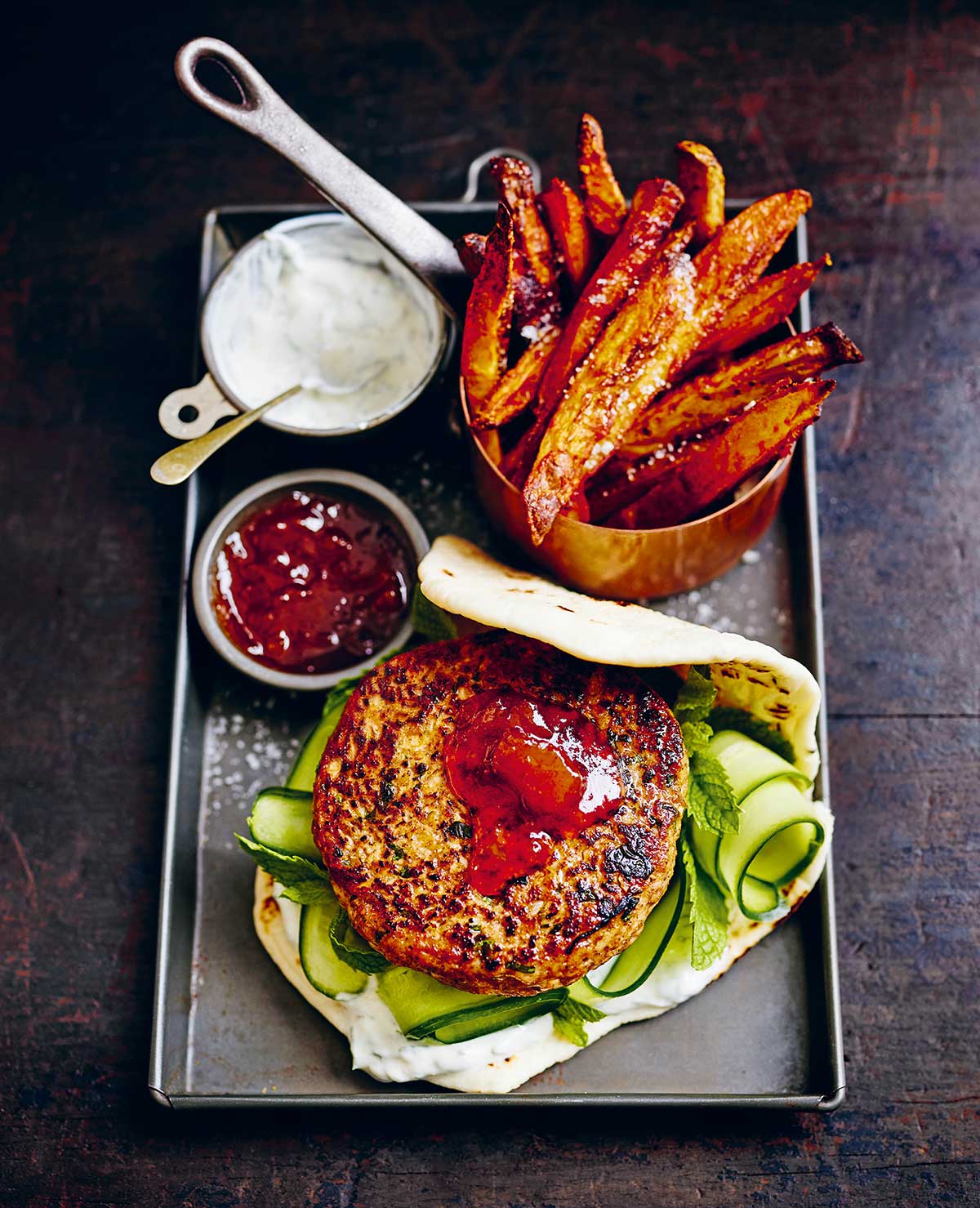 Donna Hay’s Butter Chicken Burger Farmers Union